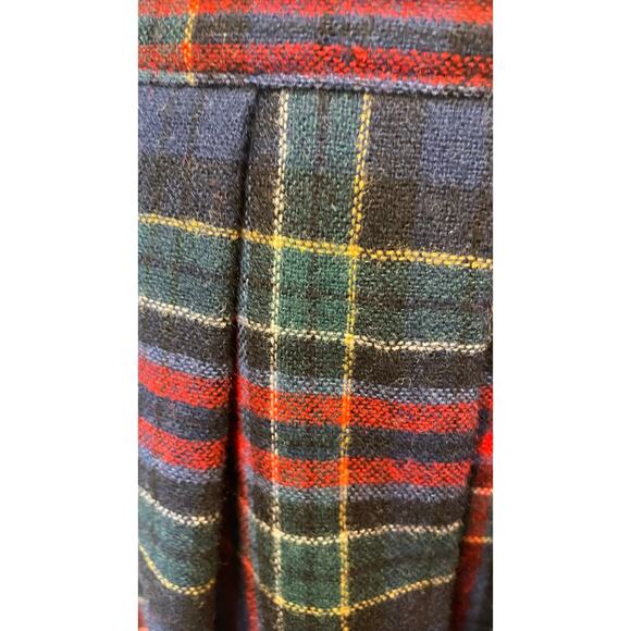 Vintage 1970s Pendleton Allison Tartan Plaid Wool Midi Skirt Size Small Preppy - Picture 9 of 9